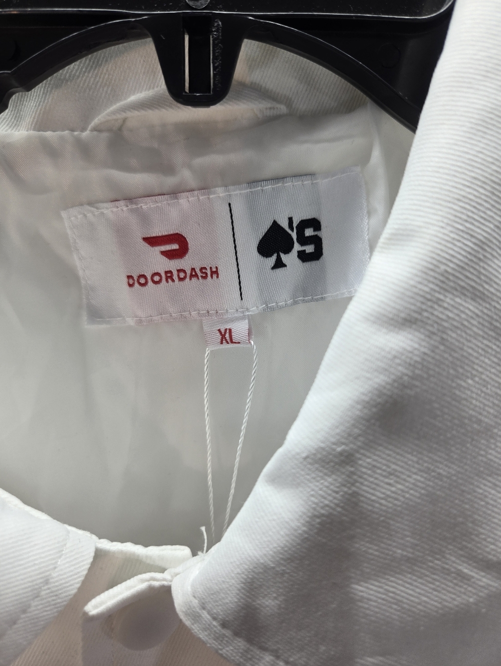 Door Dash x Aces 2025 All-Star Men's Size XL White Jacket New with Tags - Picture 2 of 7